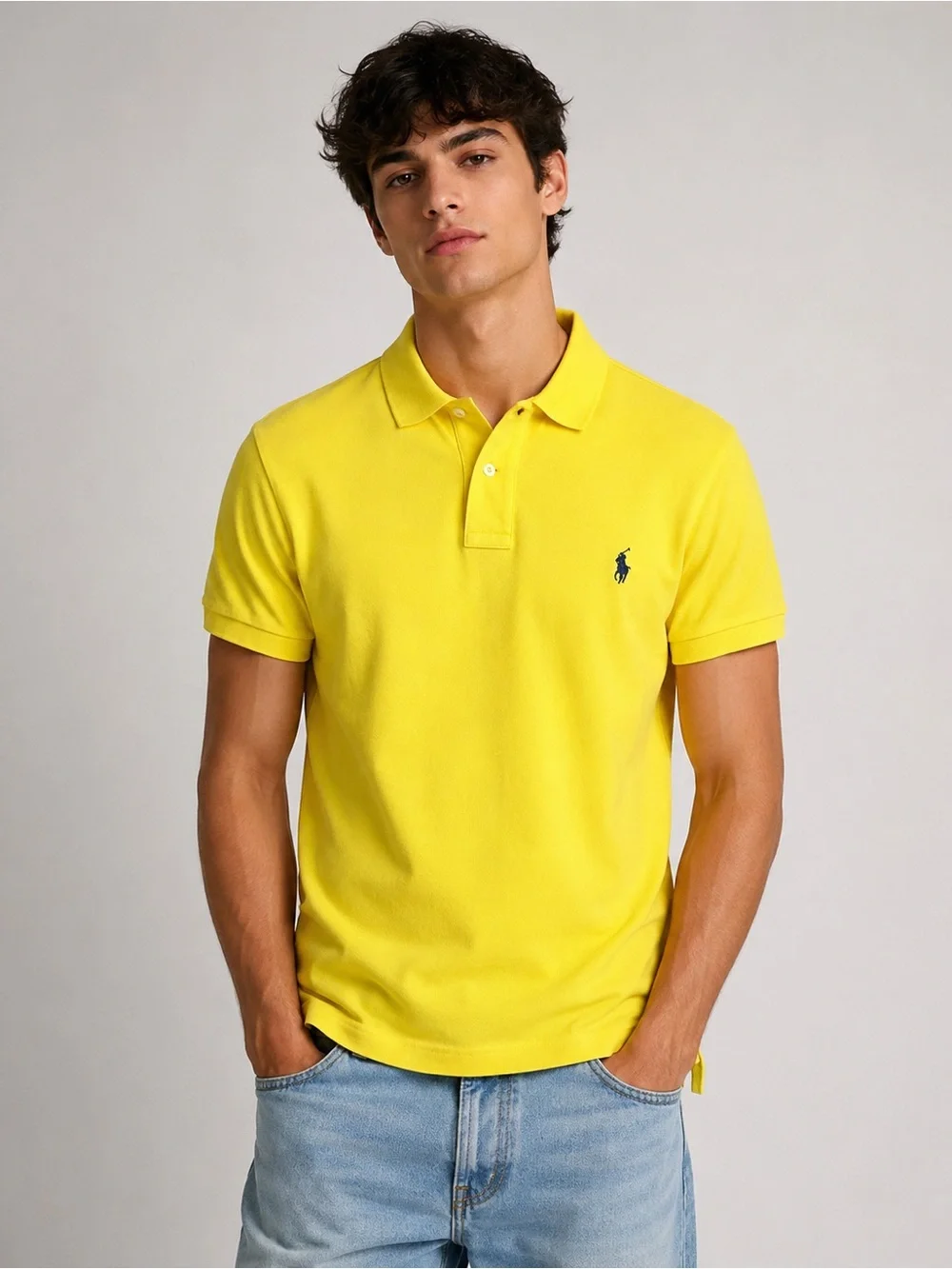Ralph Lauren Bright Yellow Short-Sleeve Polo